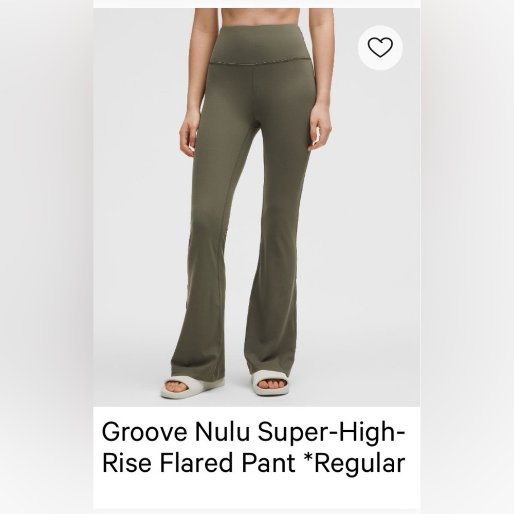 lululemon athletica Army Green Yoga Pants